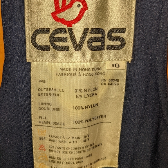 VTG 70's Cevas Women's Ski Bib and Jacket - Picture 11 of 16
